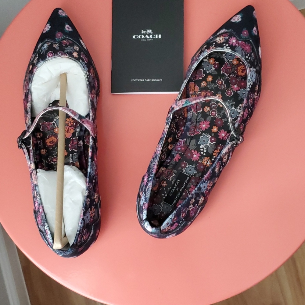 Brand New Coach Tabitha Simmons Mary Jane flats
